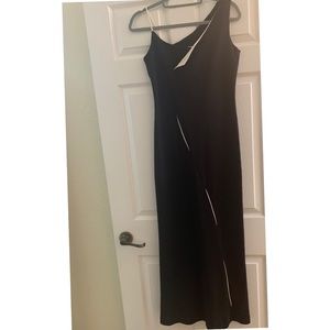 Black and white dress